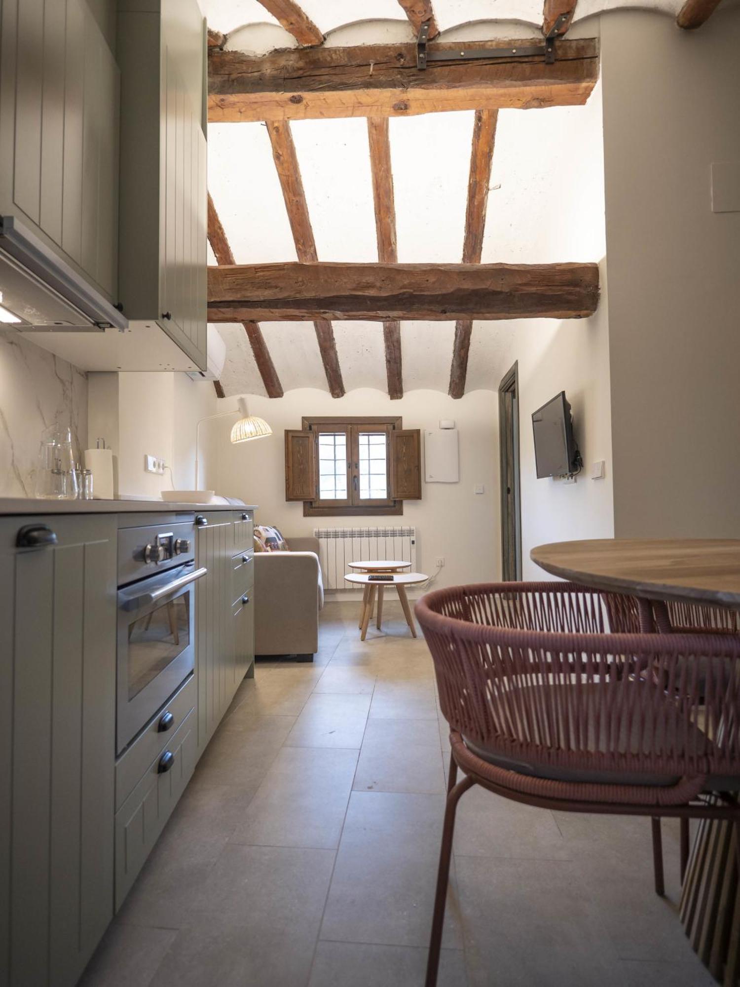 La Casa Amarilla Apartamento Enebro Albarracín Eksteriør billede